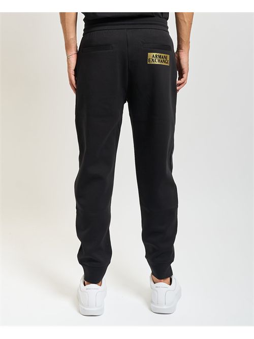 Men's Armani Exchange track pants with logo ARMANI EXCHANGE | XM001886-AF10818MC237